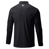 Columbia Cincinnati Reds Terminal Tackle Omni-Shade Raglan Quarter-Zip Pullover Top
