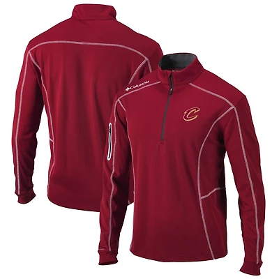 Columbia Cleveland Cavaliers Omni-Wick Shotgun Quarter-Zip Pullover Top