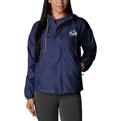 Columbia Colorado Avalanche Flash Challenger Full-Zip Windbreaker Jacket