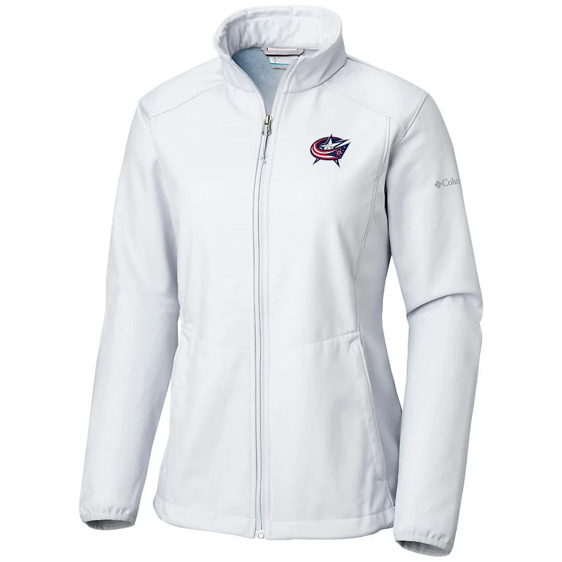 Columbia Columbus Blue Jackets Kruser Ridge II Softshell Full-Zip Jacket