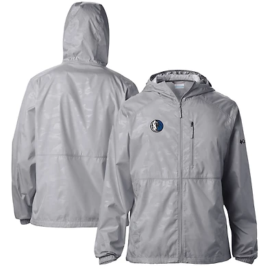 Columbia Dallas Mavericks Camo Flash Forward Full-Zip Windbreaker Jacket
