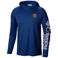 Columbia Denver Nuggets Terminal Tackle Long Sleeve Hoodie T-Shirt