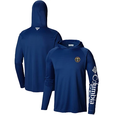 Columbia Denver Nuggets Terminal Tackle Long Sleeve Hoodie T-Shirt