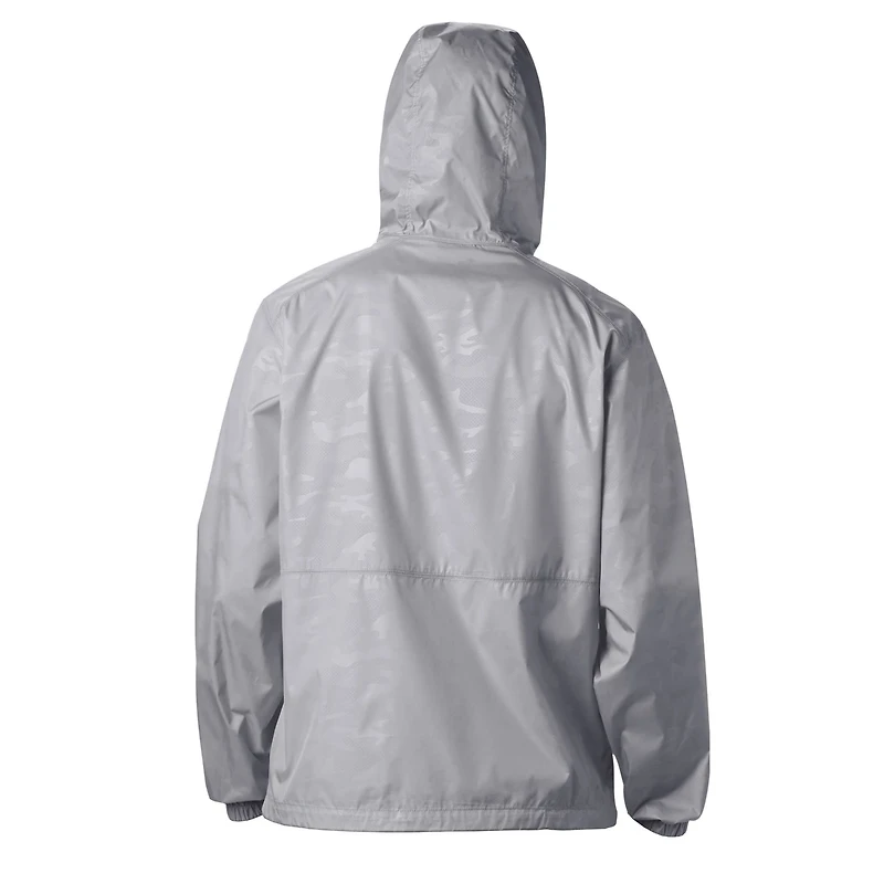 Columbia Detroit Pistons Camo Flash Forward Full-Zip Windbreaker Jacket