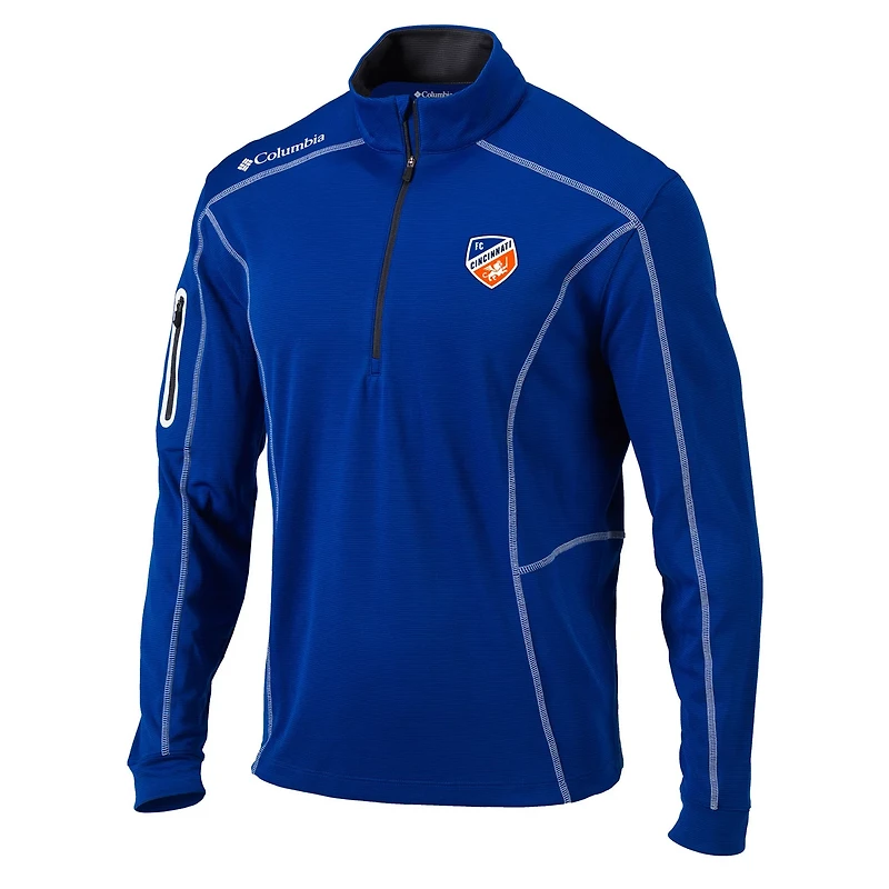 Columbia FC Cincinnati Omni-Wick Shotgun Quarter-Zip Pullover Top