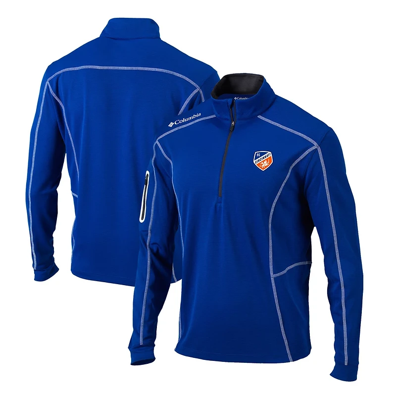 Columbia FC Cincinnati Omni-Wick Shotgun Quarter-Zip Pullover Top