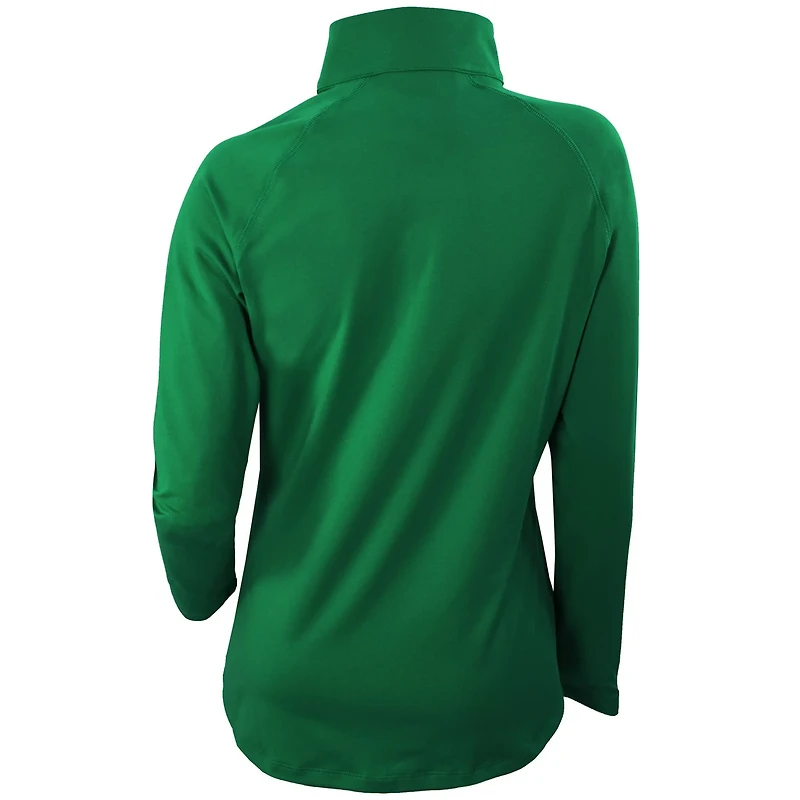 Columbia Forest Milwaukee Bucks Omni-Wick Outward Nine Quarter-Zip Pullover Top