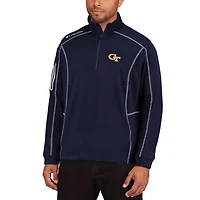 Columbia Golf Georgia Tech Yellow Jackets Shotgun Omni-Wick Quarter-Zip Pullover Jacket