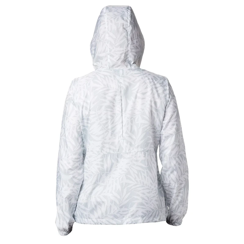Columbia Gray Los Angeles Angels Flash Forward Full-Zip Windbreaker Jacket