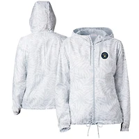 Columbia Gray Milwaukee Brewers Flash Forward Full-Zip Windbreaker Jacket