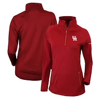 Columbia Houston Cougars Outward Nine Quarter-Zip Pullover Top