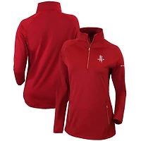 Columbia Houston Rockets Omni-Wick Outward Nine Quarter-Zip Pullover Top