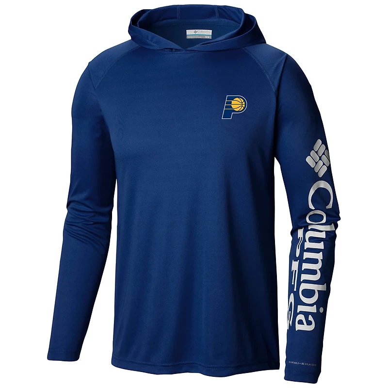 Columbia Indiana Pacers Terminal Tackle Long Sleeve Hoodie T-Shirt