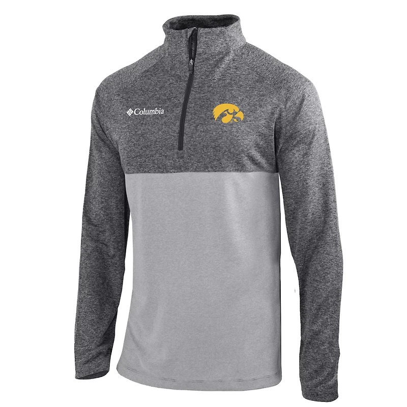 Columbia Iowa Hawkeyes Omni-Wick Rockin' It Quarter-Zip Pullover Jacket