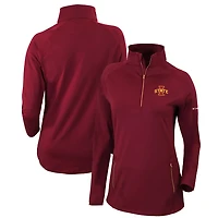 Columbia Iowa State Cyclones Outward Nine Quarter-Zip Pullover Top