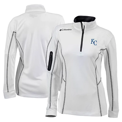 Columbia Kansas City Royals Omni-Wick Shotgun Quarter-Zip Pullover Top
