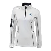 Columbia Kansas City Royals Omni-Wick Shotgun Quarter-Zip Pullover Top