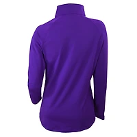 Columbia Los Angeles Lakers Omni-Wick Outward Nine Quarter-Zip Pullover Top