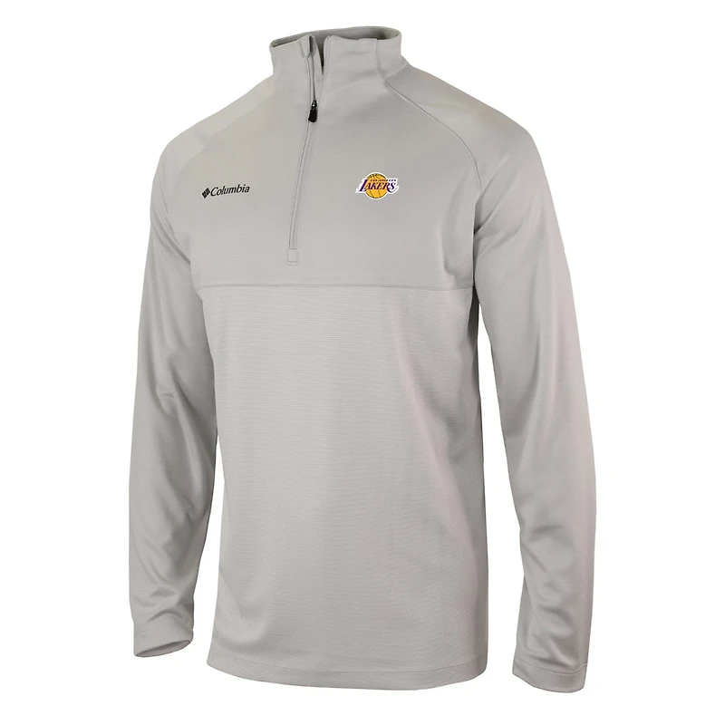 Columbia Los Angeles Lakers Omni-Wick Rockin' It Quarter-Zip Pullover Top