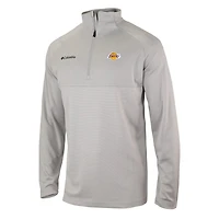 Columbia Los Angeles Lakers Omni-Wick Rockin' It Quarter-Zip Pullover Top