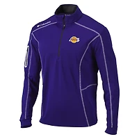 Columbia Los Angeles Lakers Shotgun Quarter-Zip Pullover Jacket