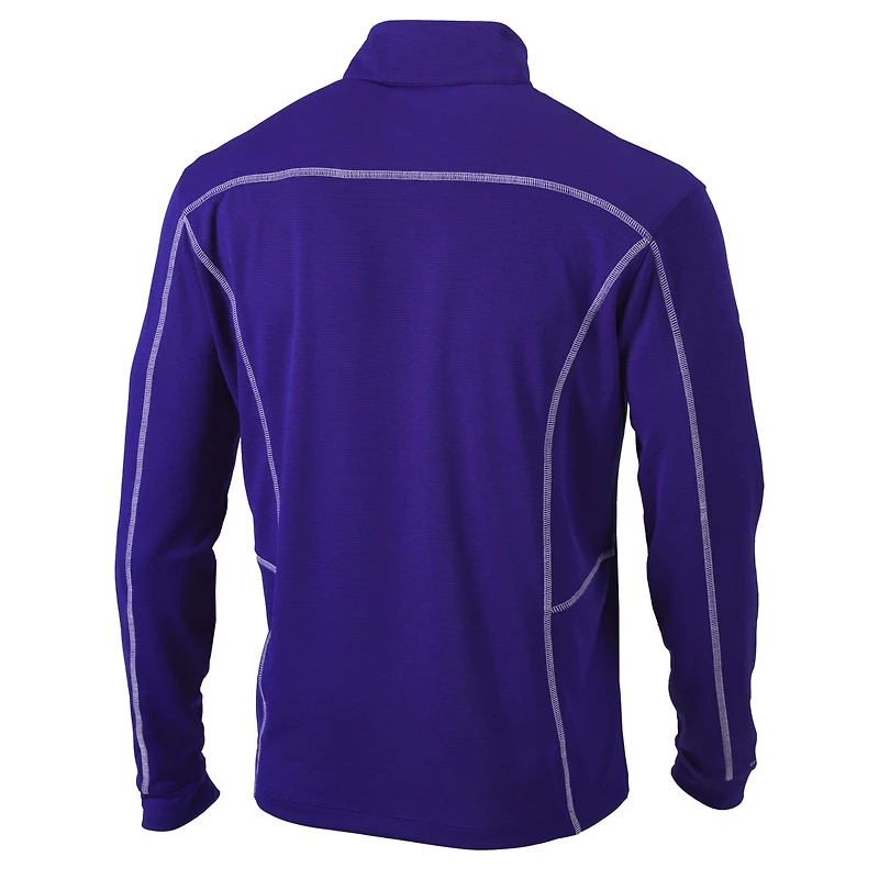 Columbia Los Angeles Lakers Shotgun Quarter-Zip Pullover Jacket