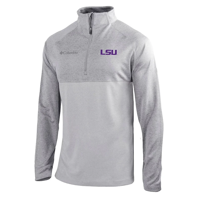 Columbia LSU Tigers Omni-Wick Rockin' It Quarter-Zip Pullover Jacket