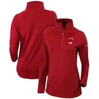 Columbia Miami Heat Omni-Wick Outward Nine Quarter-Zip Pullover Top