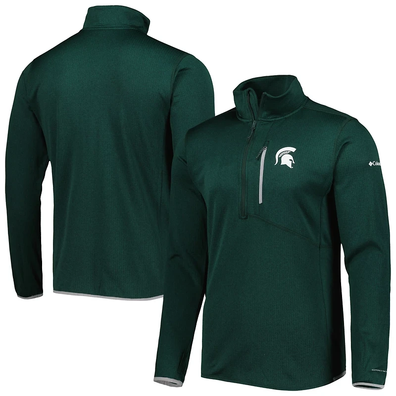 Columbia Michigan State Spartans Park View Omni-Wick Half-Zip Top