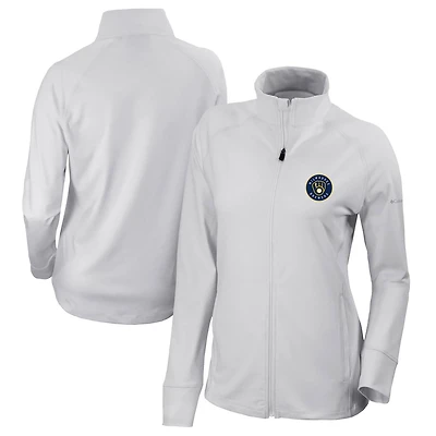 Columbia Milwaukee Brewers Omni-Wick Greenkeeper Full-Zip Jacket