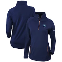 Columbia Minnesota Timberwolves Omni-Wick Outward Nine Quarter-Zip Pullover Top