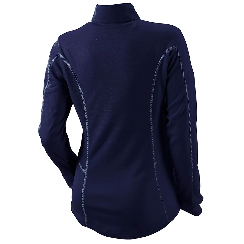 Columbia Minnesota Timberwolves Omni-Wick Shotgun Quarter-Zip Pullover Top