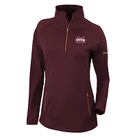 Columbia Mississippi State Bulldogs Outward Nine Quarter-Zip Pullover Top