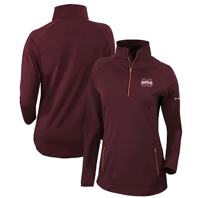 Columbia Mississippi State Bulldogs Outward Nine Quarter-Zip Pullover Top