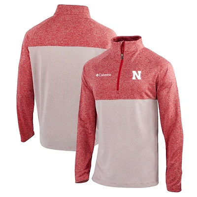 Columbia Nebraska Huskers Omni-Wick Rockin' It Quarter-Zip Pullover Jacket
