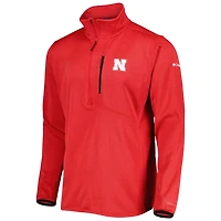 Columbia Nebraska Huskers Park View Omni-Wick Half-Zip Top