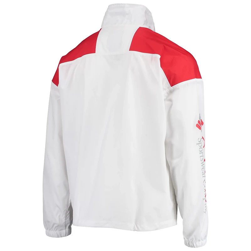 Columbia Nebraska Huskers Santa Ana Anorak Quarter-Zip Jacket