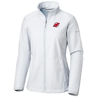 Columbia New Jersey Devils Kruser Ridge II Softshell Full-Zip Jacket