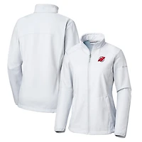 Columbia New Jersey Devils Kruser Ridge II Softshell Full-Zip Jacket