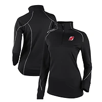 Columbia New Jersey Devils Omni-Wick Shotgun 20 Quarter-Zip Pullover Top