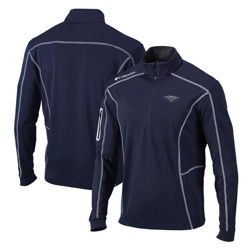 Columbia New Orleans Pelicans Team Shotgun Quarter-Zip Pullover Jacket
