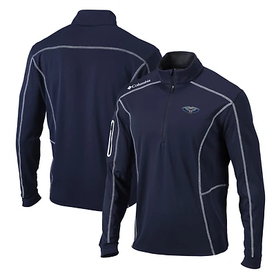 Columbia New Orleans Pelicans Team Shotgun Quarter-Zip Pullover Jacket