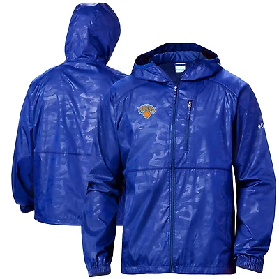 Columbia New York Knicks Camo Flash Forward Full-Zip Windbreaker Jacket