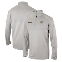 Columbia New York Knicks Omni-Wick Rockin' It Quarter-Zip Pullover Top