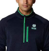 Columbia Notre Dame Fighting Irish Canyon Point Omni-Shield Raglan Half-Zip Pullover Top