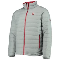 Columbia Ohio State Buckeyes Powder Lite Omni-Heat Reflective Full-Zip Jacket