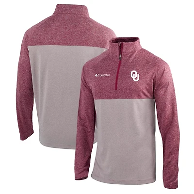 Columbia Oklahoma Sooners Omni-Wick Rockin' It Quarter-Zip Pullover Jacket