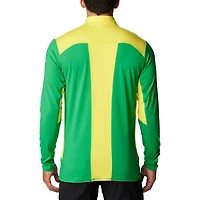 Columbia Oregon Ducks Tech Trail Omni-Shade Quarter-Zip Top