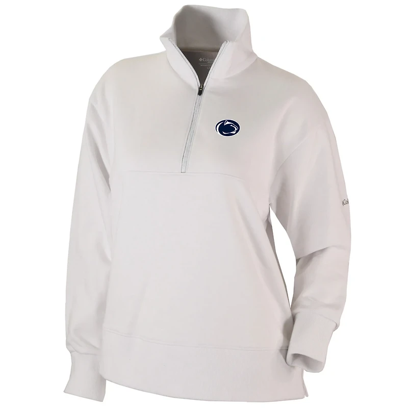 Columbia Penn State Nittany Lions Omni-Wick Birchwood Hills Quarter-Zip Pullover Top