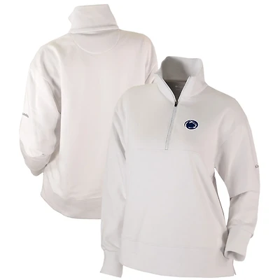 Columbia Penn State Nittany Lions Omni-Wick Birchwood Hills Quarter-Zip Pullover Top